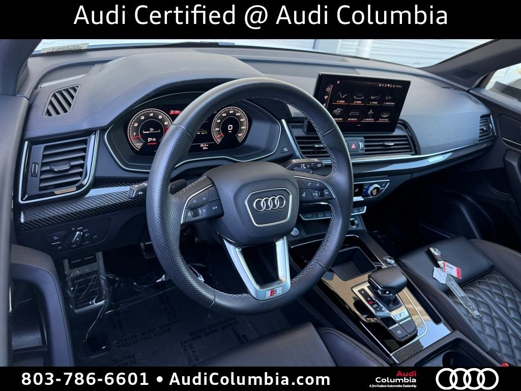 Certified Used 2023 White Audi Premium Plus image 3