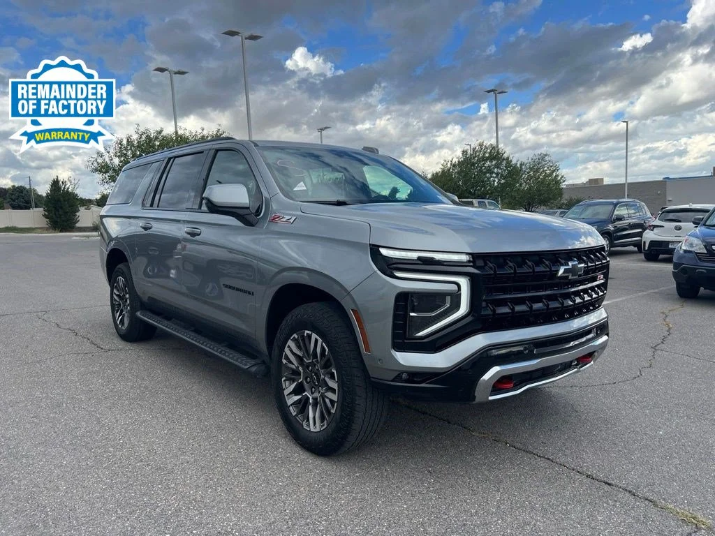 Used 2025 Sterling Gray Metallic Chevrolet Z71 image 1