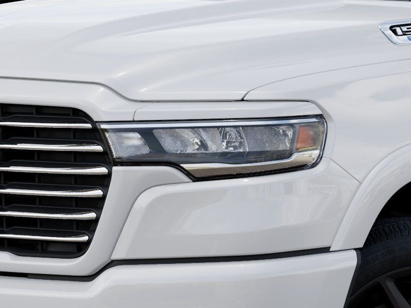 New 2027 Bright White Clear-Coat Exterior Paint RAM Laramie image 10