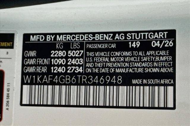 New 2026 Polar White Mercedes-Benz C 300 image 60