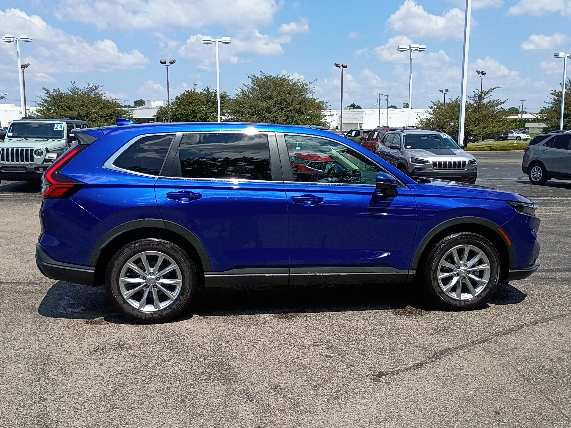 Certified Used 2024 BLUE Honda EX-L image 1