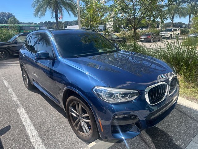Used 2021 Blue Metallic BMW sDrive30i image 2