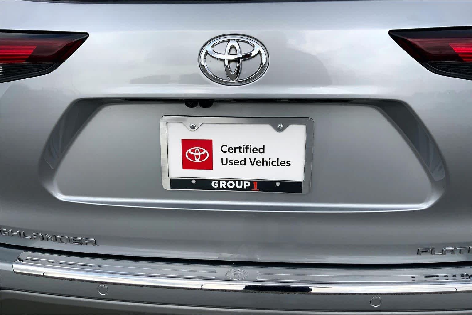 Used 2025 Celestial Silver Metallic Toyota Hybrid Platinum image 10