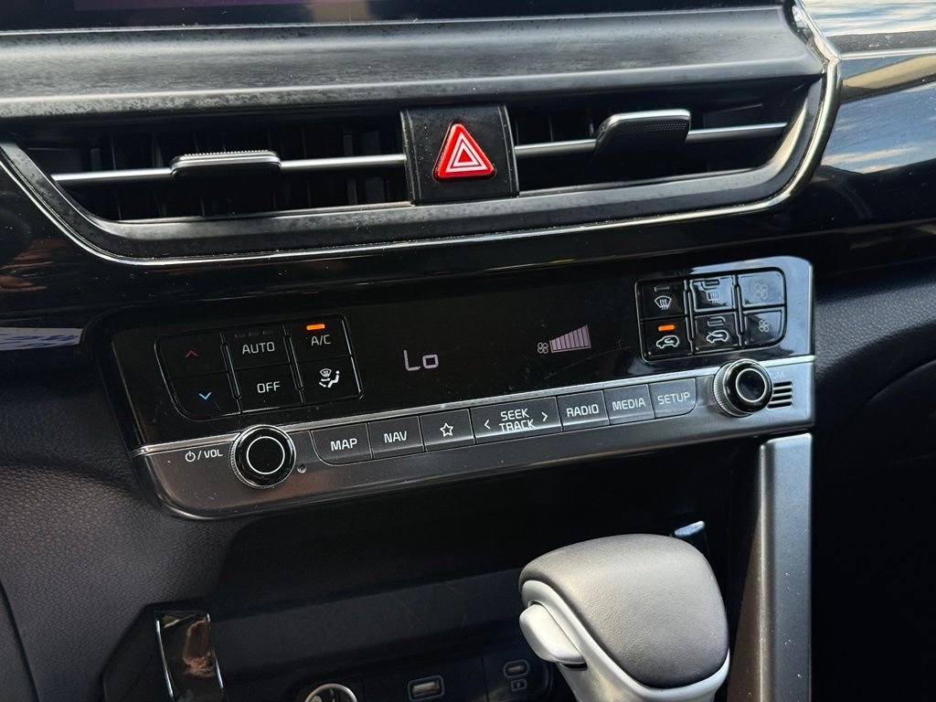 Used 2024 Dark Ocean Blue / White Roof Kia S image 16