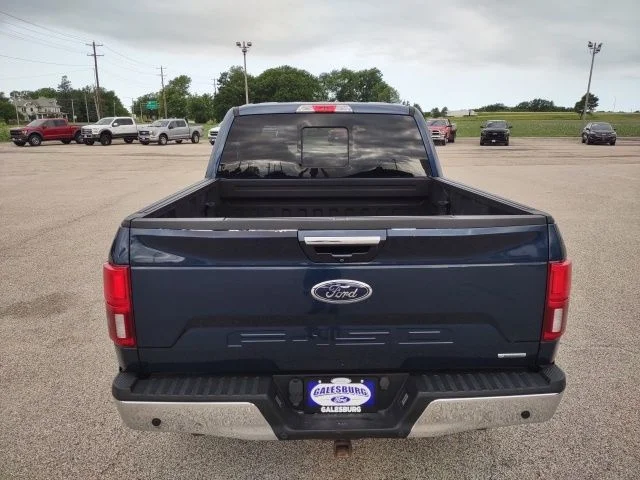 Used 2018 Blue Jeans Metallic Ford Lariat image 5