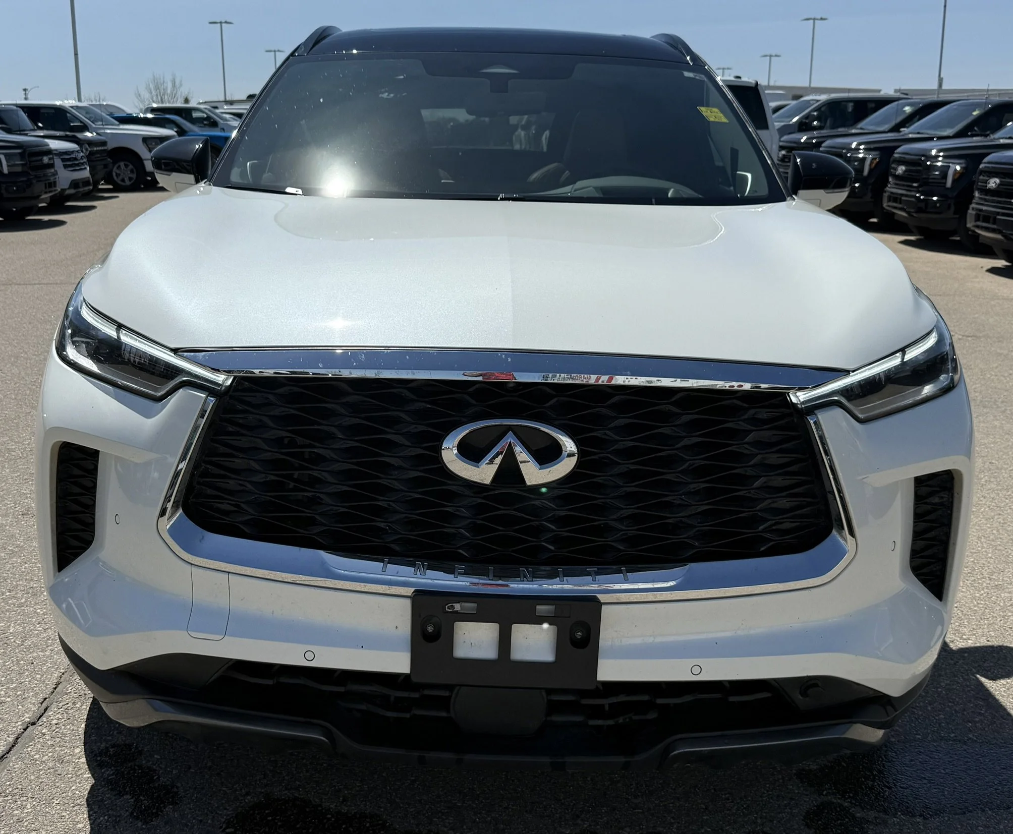 Used 2024 WHITE INFINITI AUTOGRAPH AWD image 8