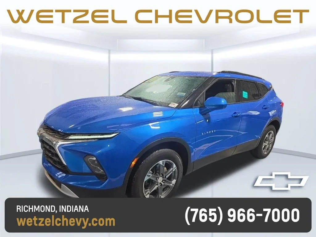 Used 2024 Blue Chevrolet LT image 1