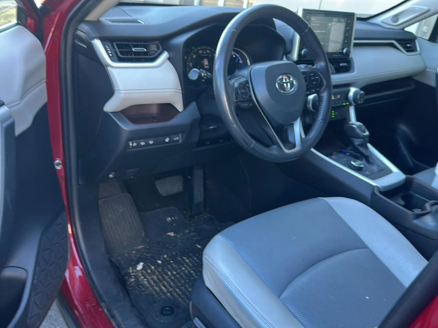 Used 2021 Ruby Flare Pearl Toyota Hybrid Limited image 7