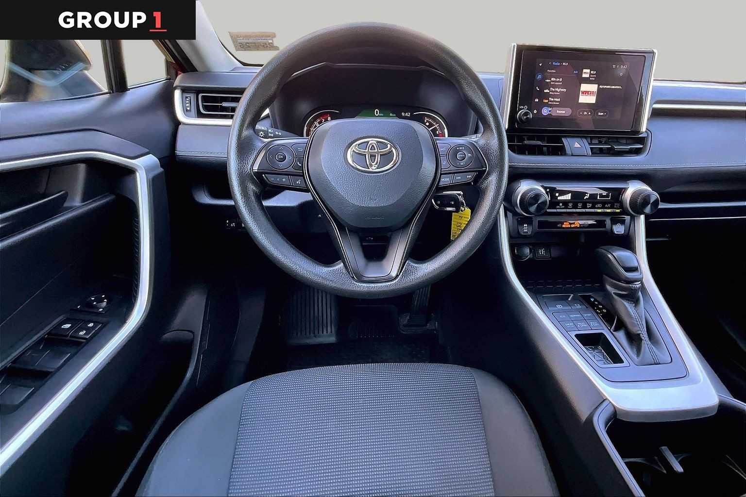 Certified Used 2025 Ruby Flare Pearl Toyota LE image 6