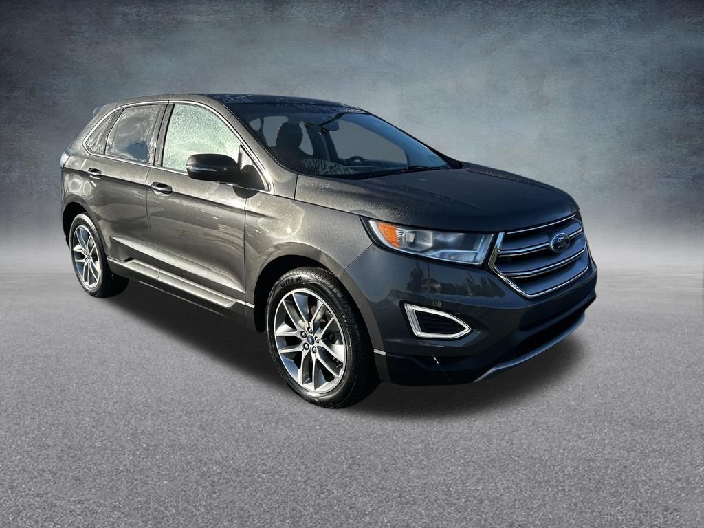 Used 2018 Ford Edge Titanium with VIN 2FMPK4K97JBC25636 for sale in Delaware, OH