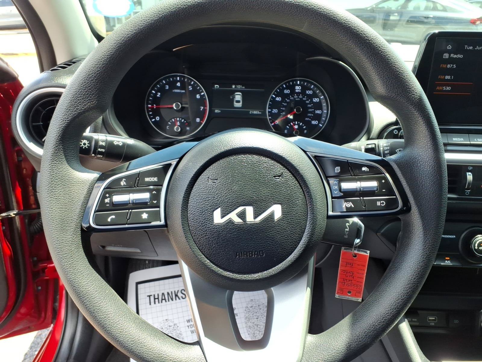 Certified Used 2024 Currant Red Kia LXS image 9