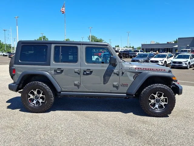 Certified Used 2020 Sting Gray Clearcoat Jeep Unlimited Rubicon image 7