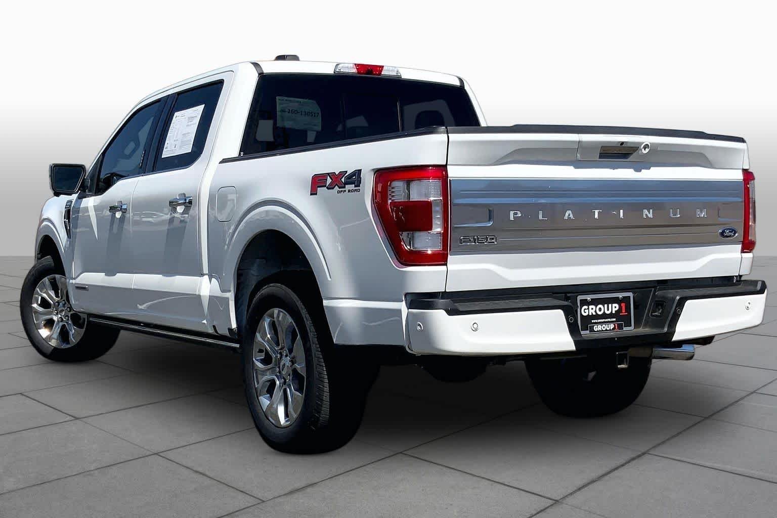 Used 2022 Star White Metallic Tri-Coat Ford Platinum image 12
