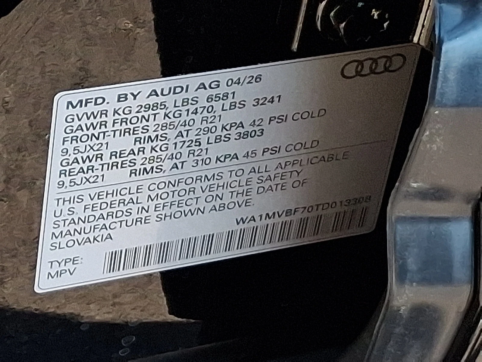 New 2026 Mythos Black Metallic Audi S line Premium Plus image 20