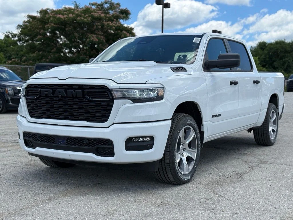 New 2026 Bright White Clearcoat RAM Express image 2
