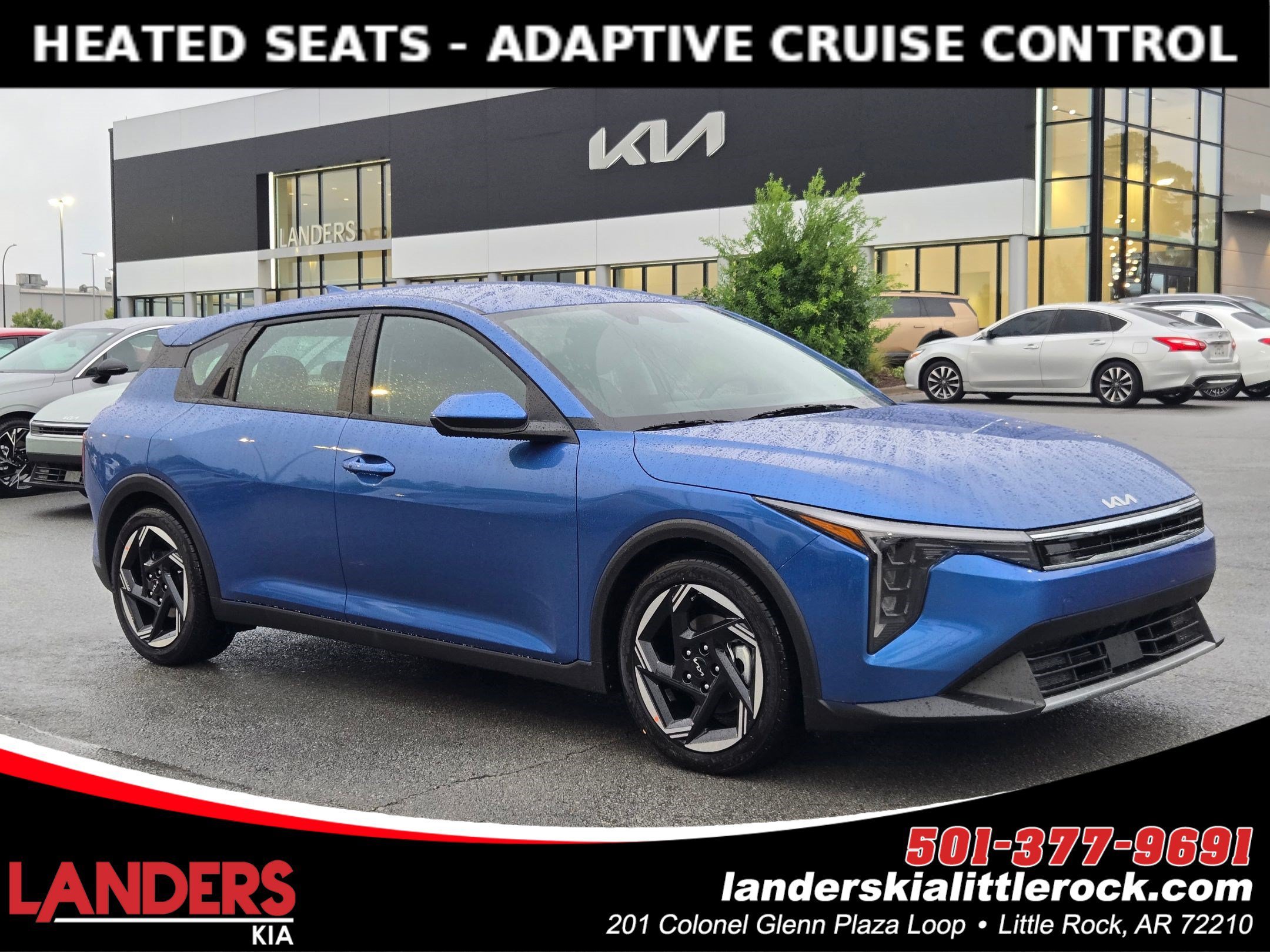New 2026 Wave Blue Kia EX image 1