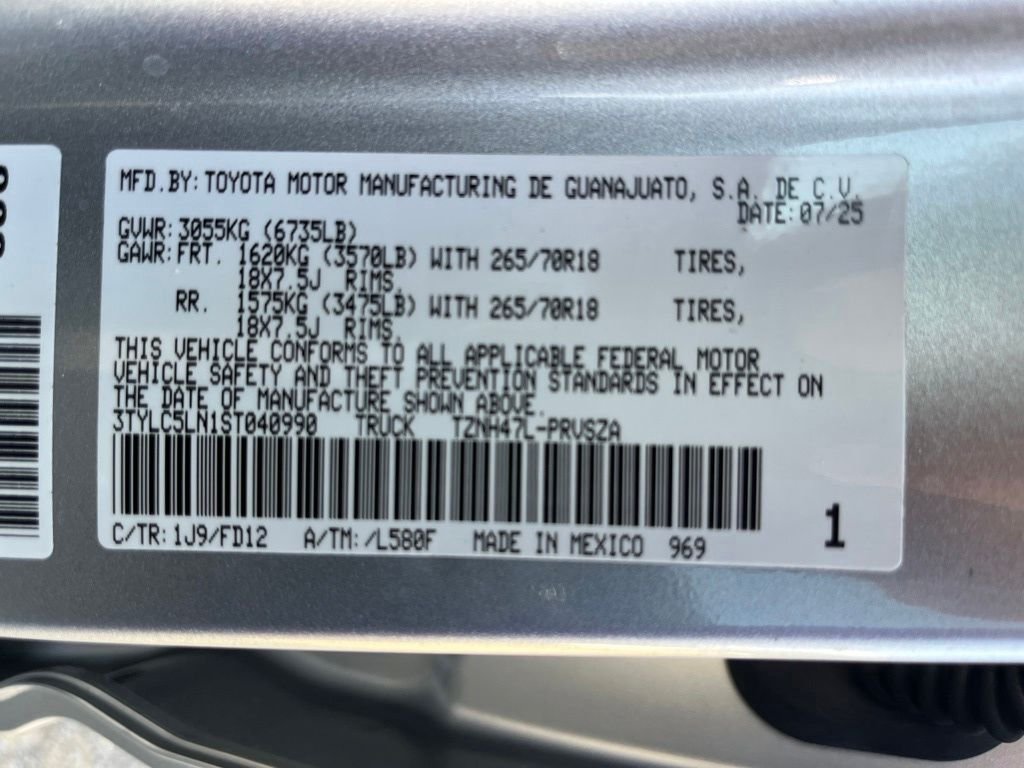 Used 2025 Silver Toyota TRD Off Road image 45