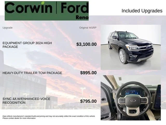 Used 2024 Agate Black Metallic Ford Limited image 3