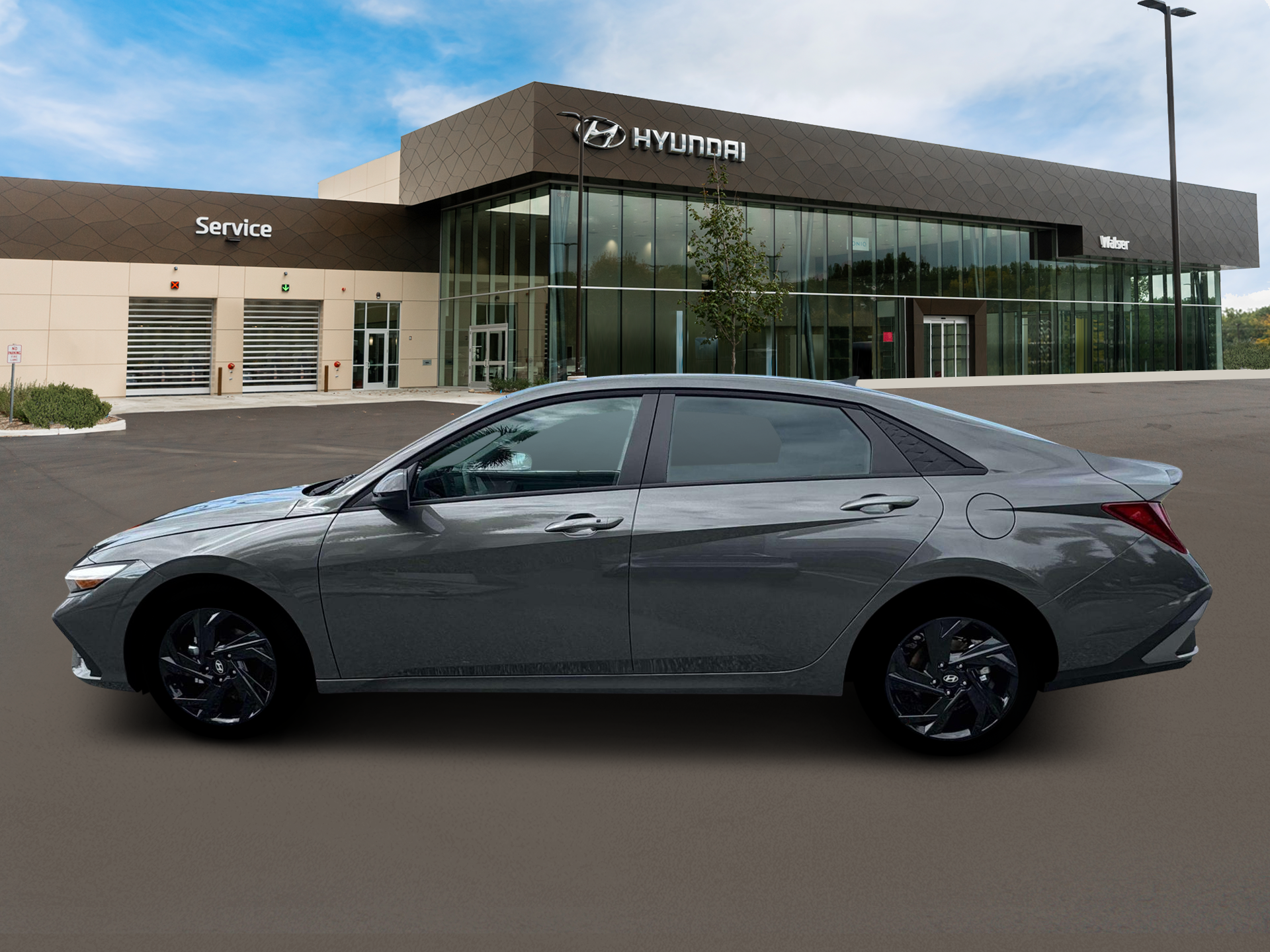 New 2026 Amazon Gray Hyundai SEL Sport Sedan FWD image 23