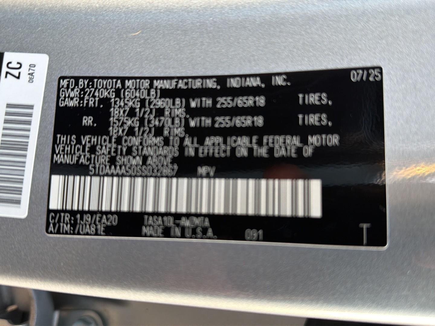 Certified Used 2025 Celestial Silver Metallic Toyota XLE image 44