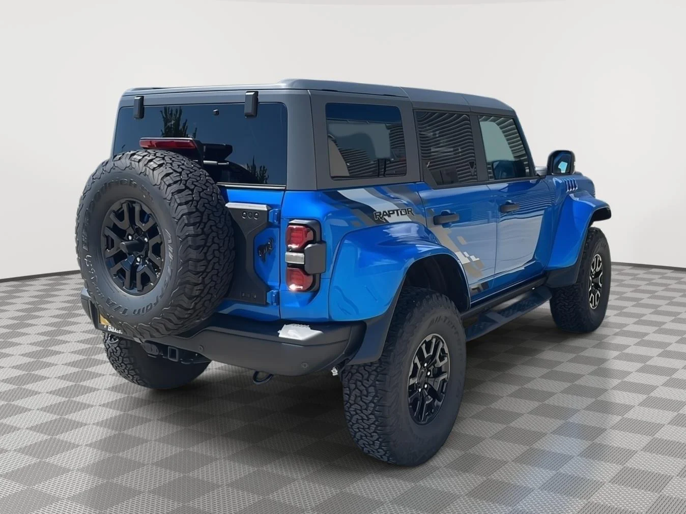 Certified Used 2024 Velocity Blue Ford Raptor image 3