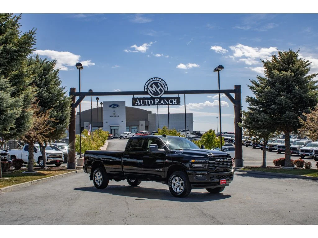 New 2026 Diamond Black Crystal Pearlcoat Ram Big Horn image 1