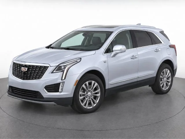 Used 2020 RADIANT SILVER METALLIC Cadillac Premium Luxury AWD image 2
