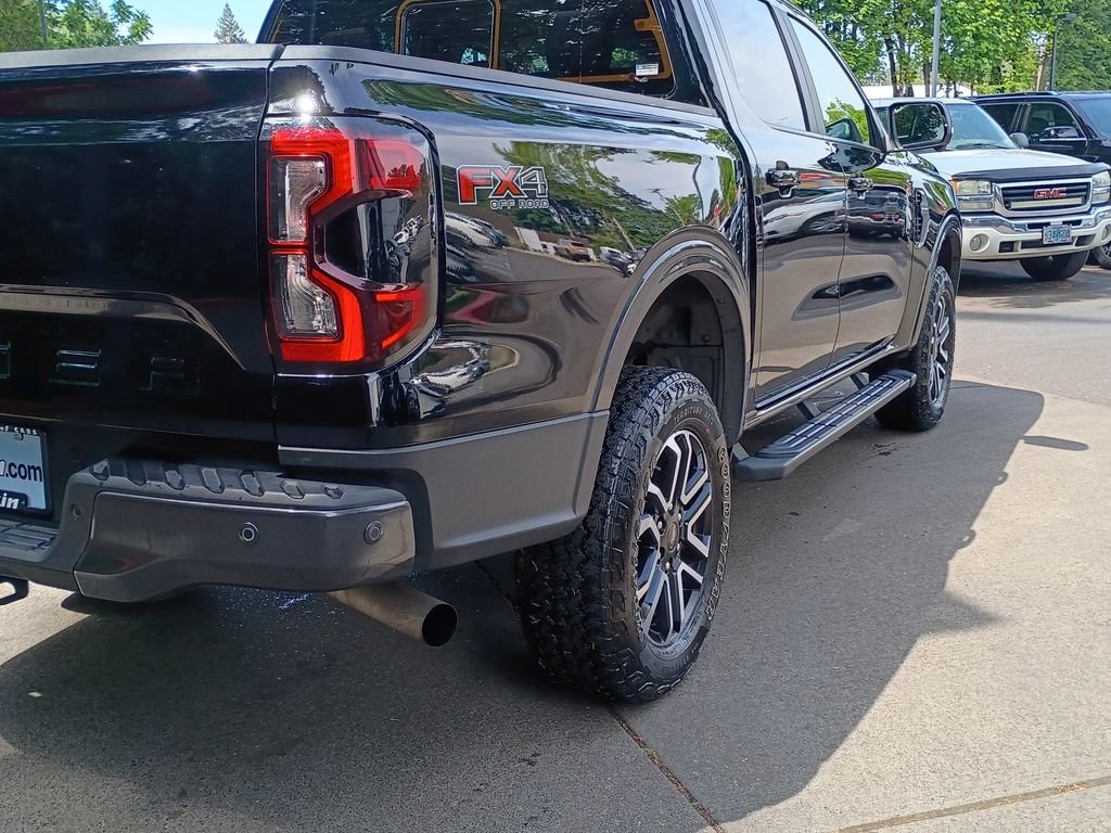 Used 2024 Shadow Black Ford Lariat image 4