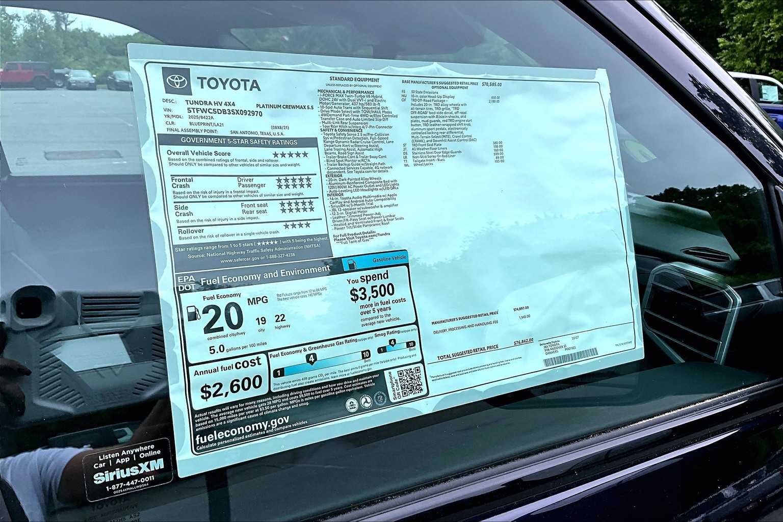 2025 Toyota Tundra Platinum - Photo 21