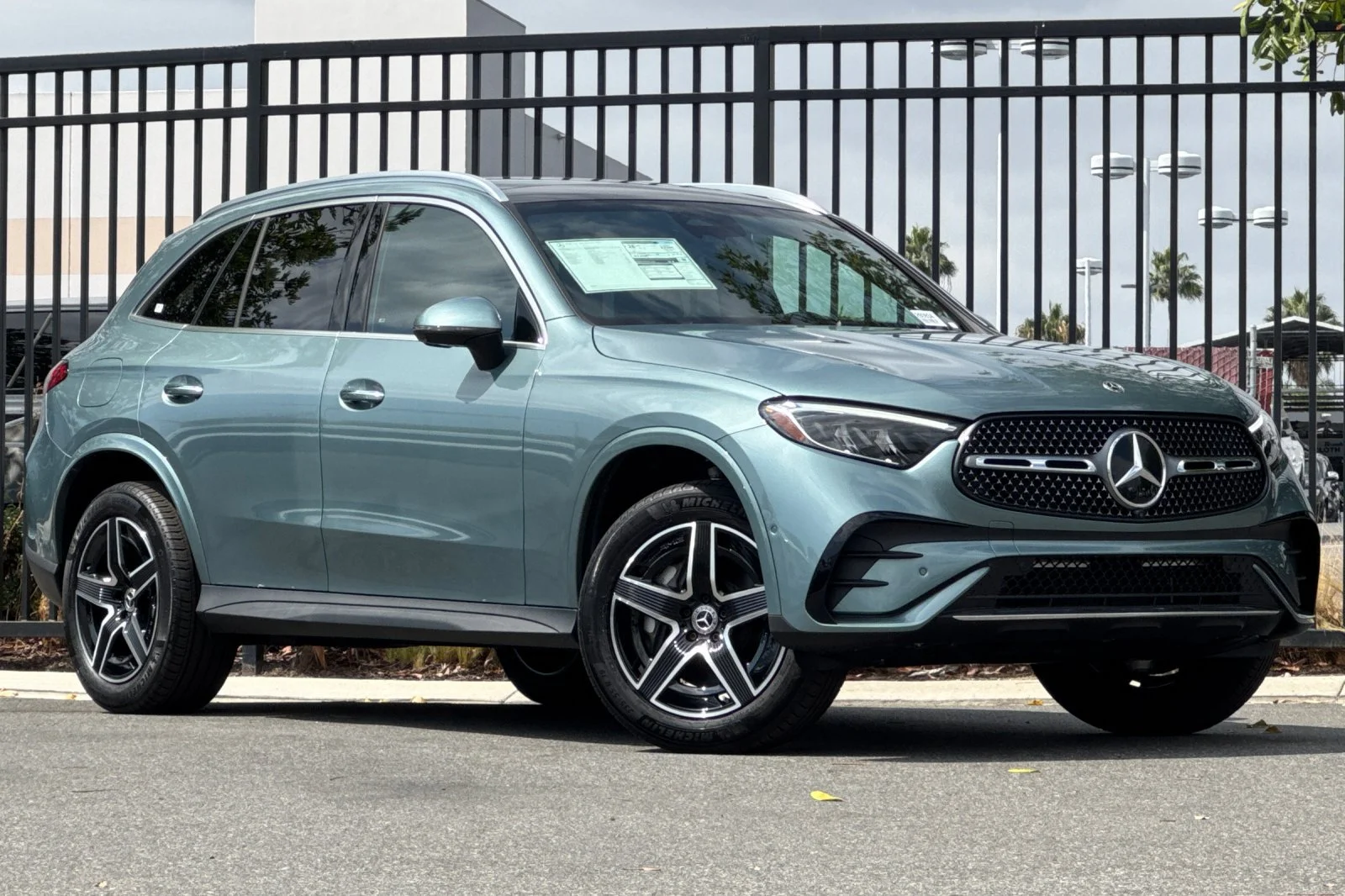 New 2026 Silver Mercedes-Benz GLC 300 image 2
