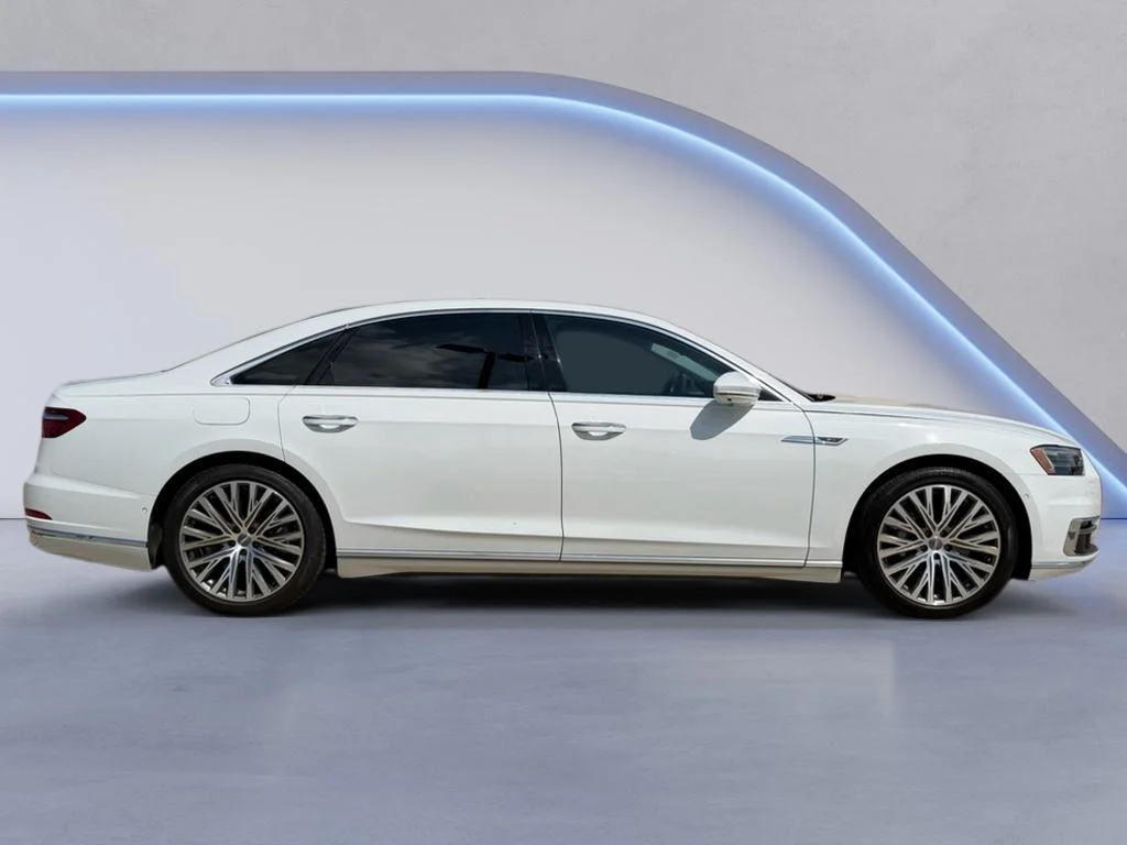 Used 2019 Glacier White Metallic Audi L 55 (Tiptronic) (No Longer Available Fo image 7