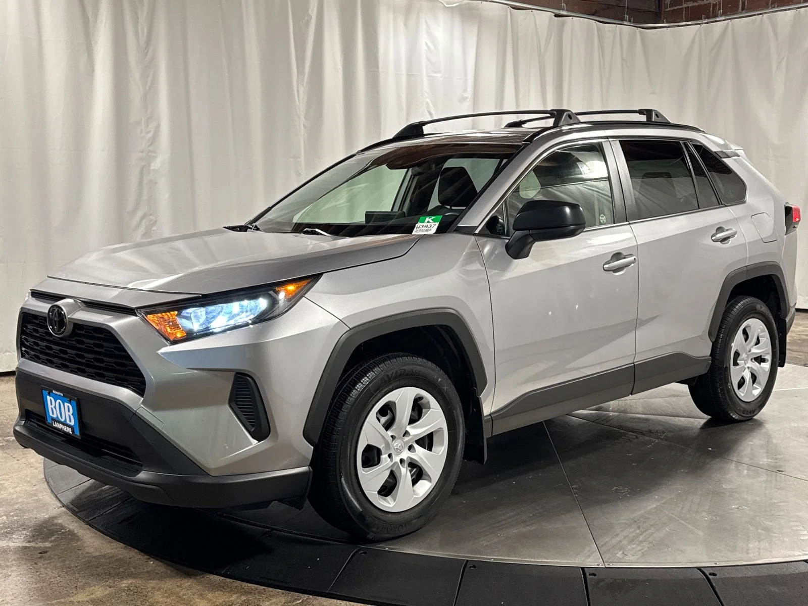 Used 2019 Silver Sky Metallic Toyota LE image 1