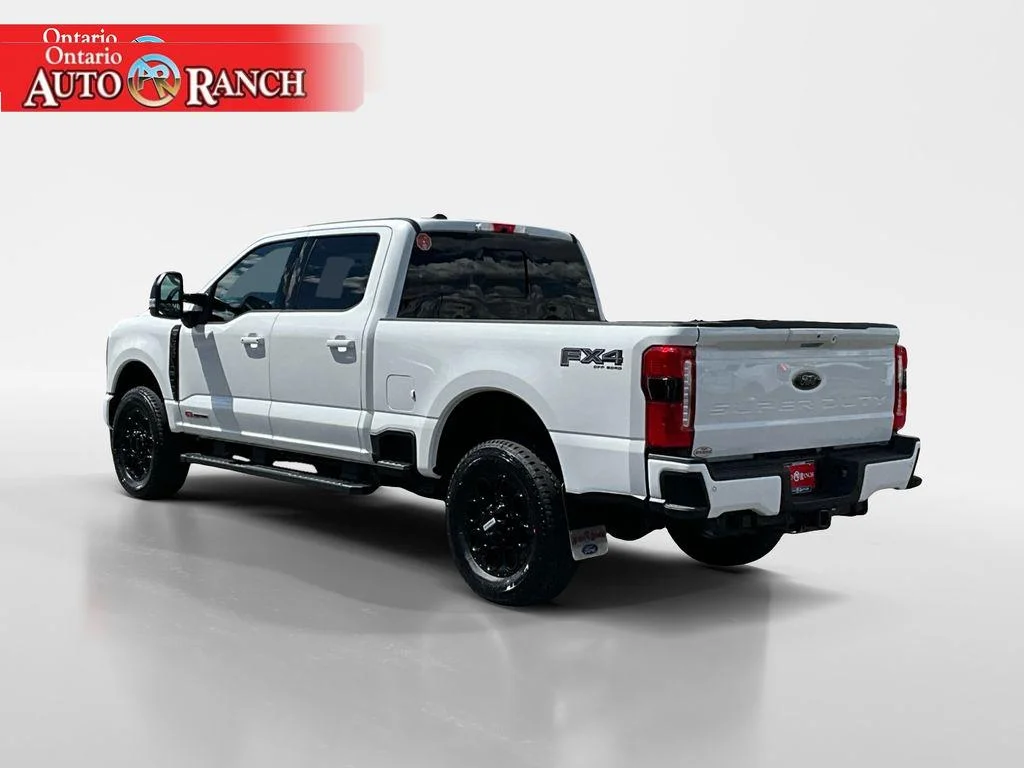 New 2026 Star White Metallic Tri-Coat Ford LARIAT image 3