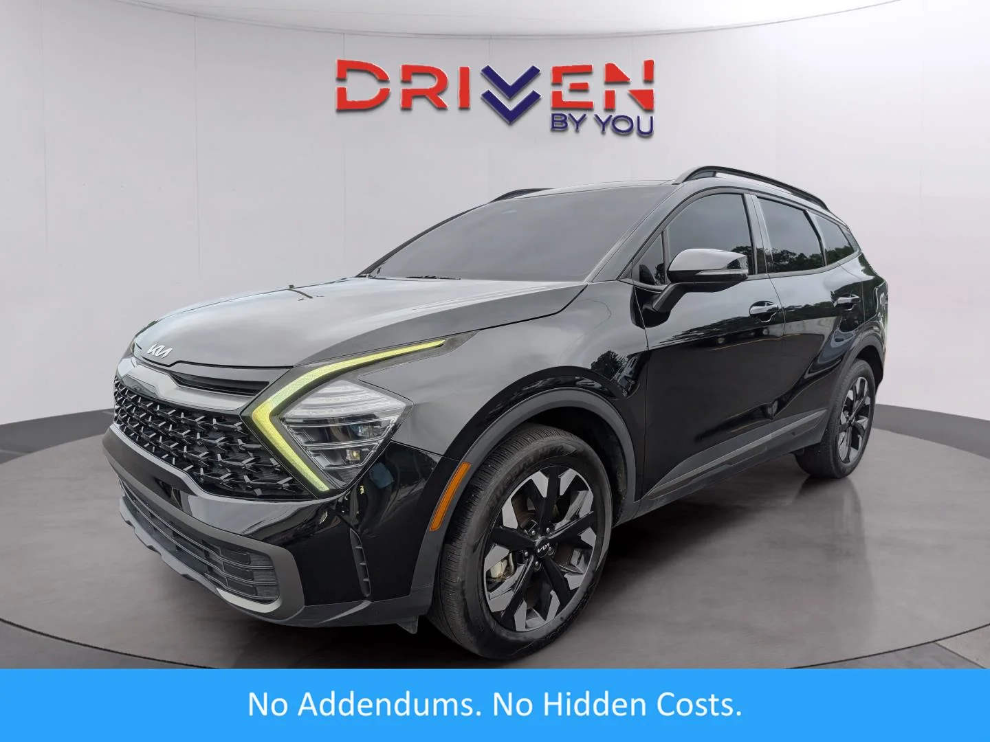 Used 2024 Ebony Black Kia X-Line image 1