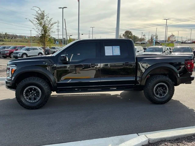 Used 2025 Black Metallic Ford Raptor image 5
