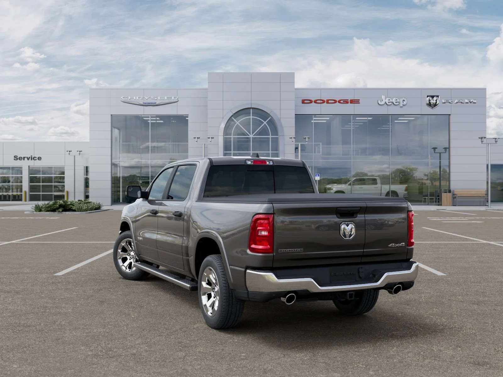 New 2026 Granite Crystal Metallic Clear-Coat Exterior Paint RAM Big Horn/Lone Star image 29