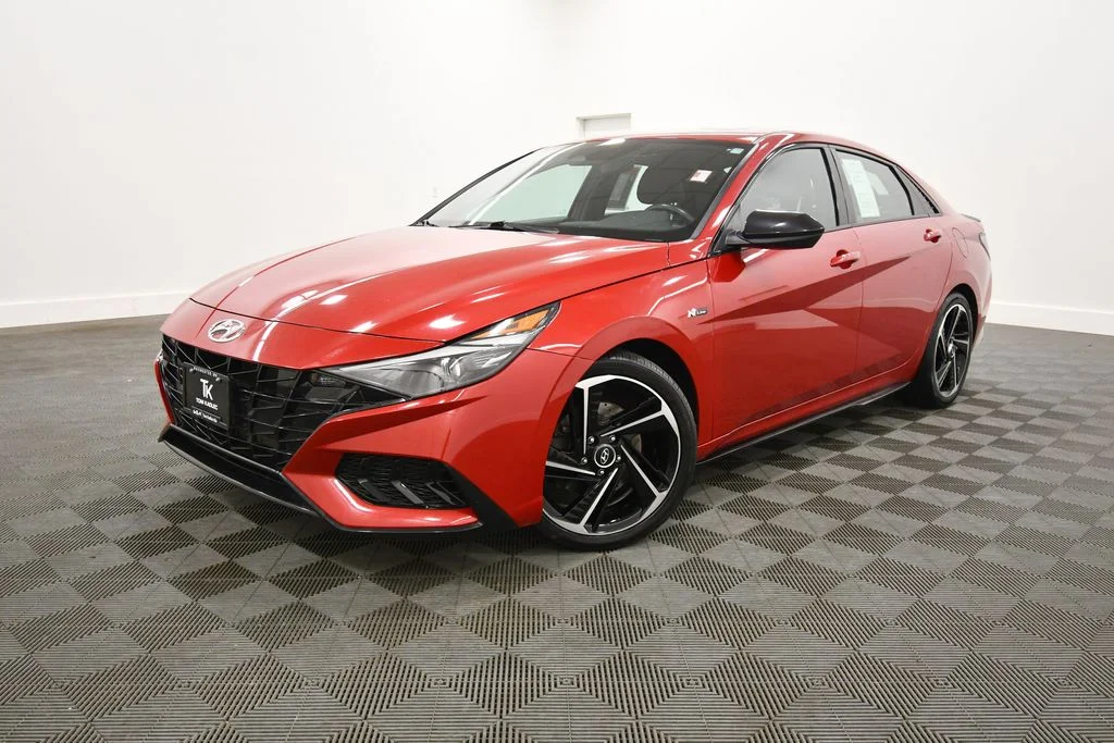 Used 2022 Hyundai Elantra N Line with VIN KMHLR4AFXNU348980 for sale in Rochester, Minnesota