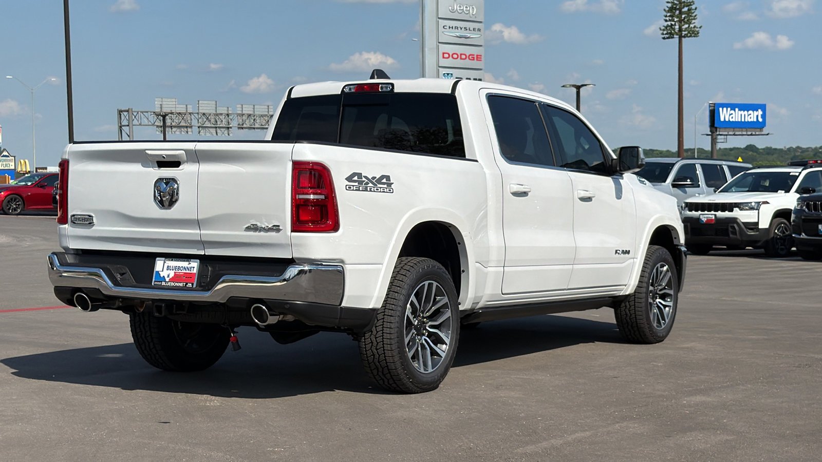 New 2026 Ivory White Tri-Coat Pearl-Coat Exterior Paint RAM Longhorn image 5