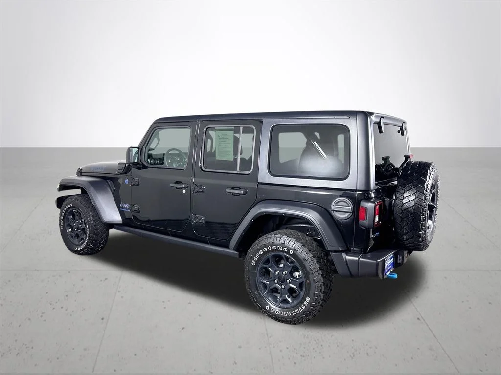 Used 2023 Black Jeep Willys 4xe image 8