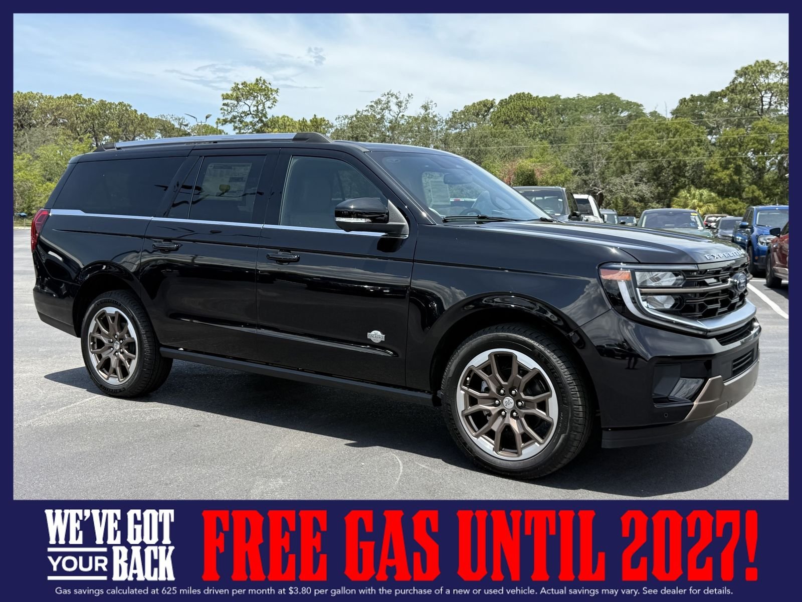 New 2026 Agate Black Metallic Ford King Ranch image 2