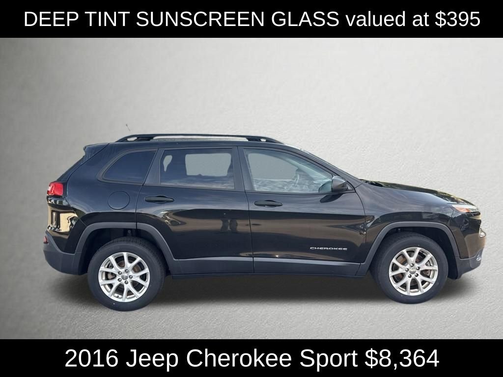 Used 2016 Jeep Cherokee Sport with VIN 1C4PJLAB8GW201276 for sale in Elizabethtown, KY