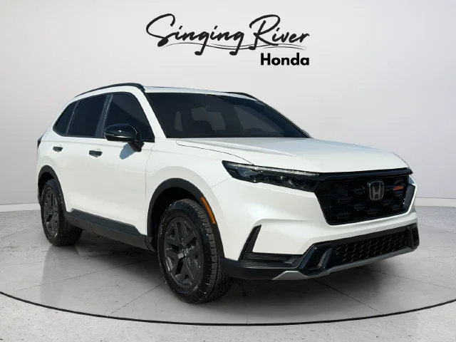 New 2027 Platinum White Pearl Honda TrailSport Hybrid AWD image 1
