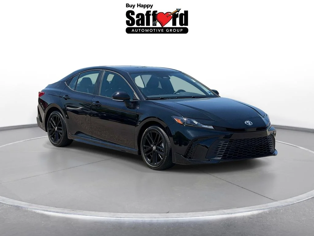 Used 2025 Black Toyota SE image 9