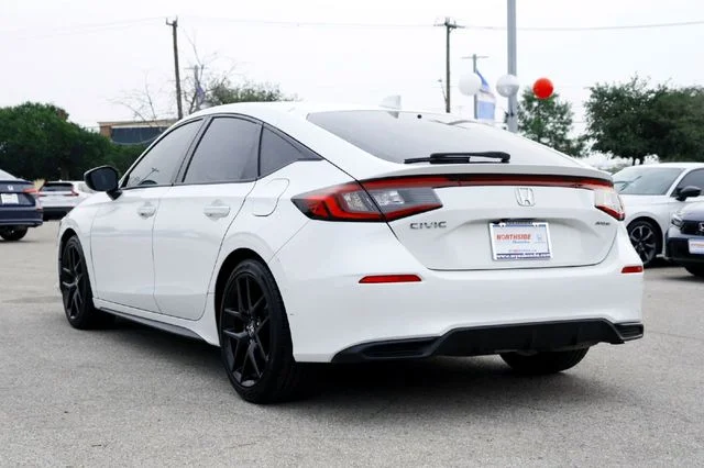 Used 2024 Platinum White Pearl Honda Sport image 6