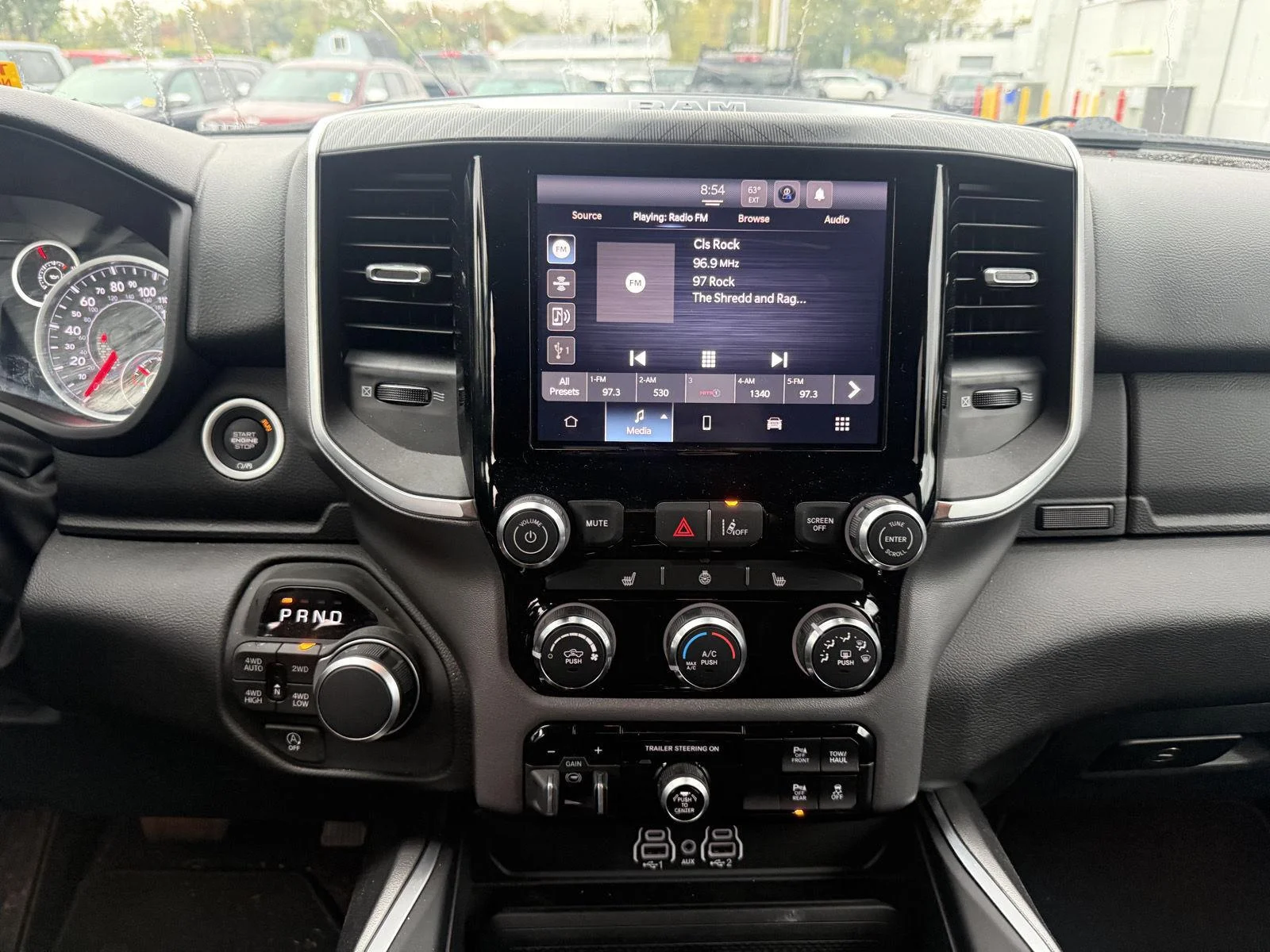 Used 2026 Hydro Blue Pearlcoat Ram Big Horn image 7