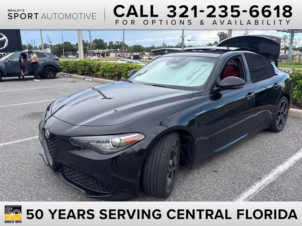 Used 2022 Black Alfa Romeo Veloce image 1