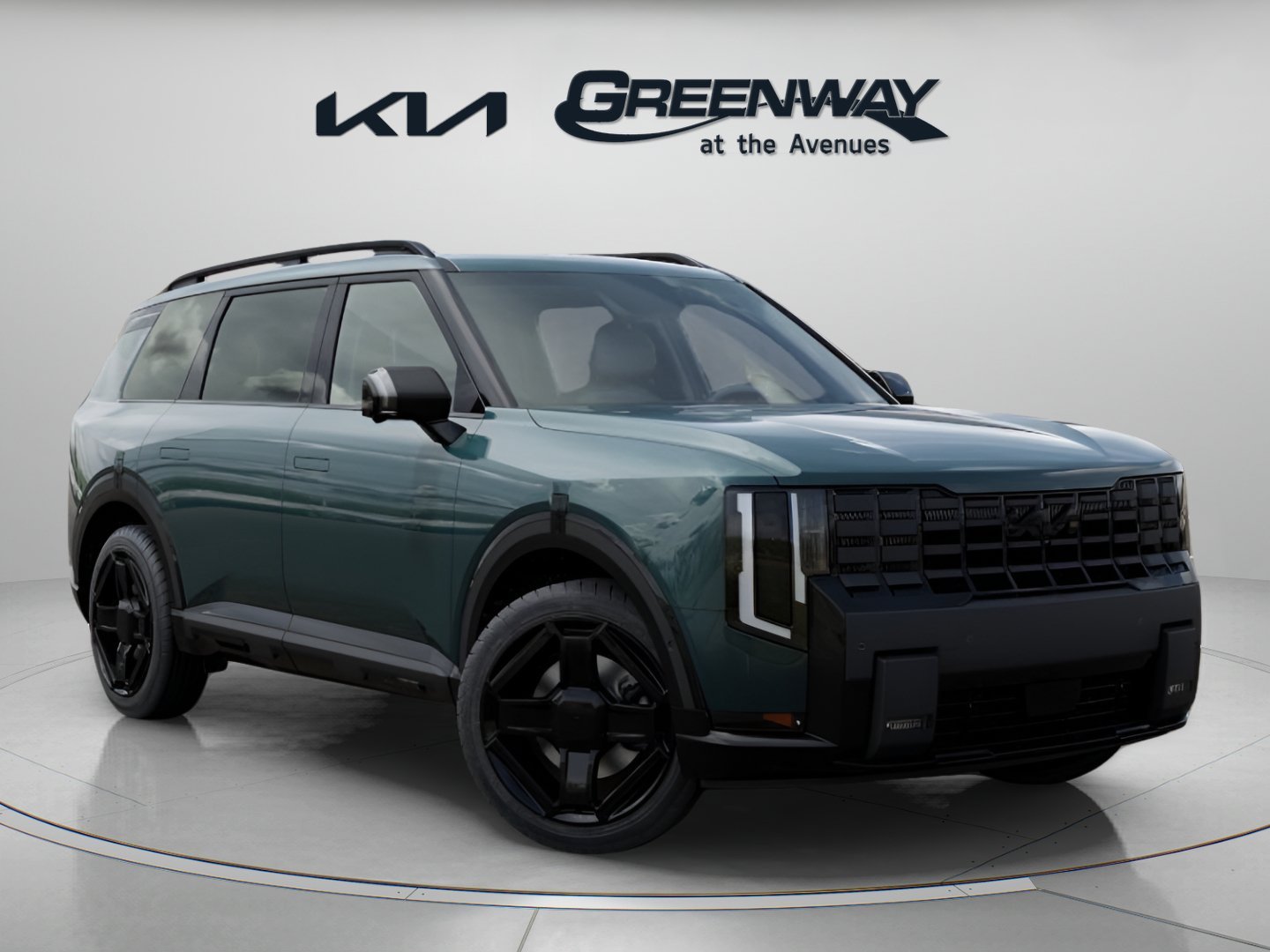 New 2027 Black Jade Green Kia X-LINE SX PRESTIGE image 1