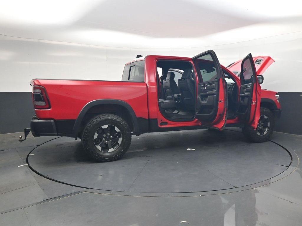 Used 2021 Flame Red Clearcoat Ram Rebel image 35