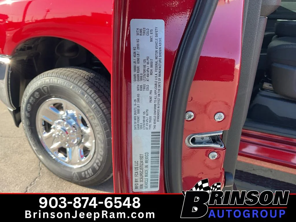 New 2026 Molten Red Pearlcoat Ram Tradesman image 18