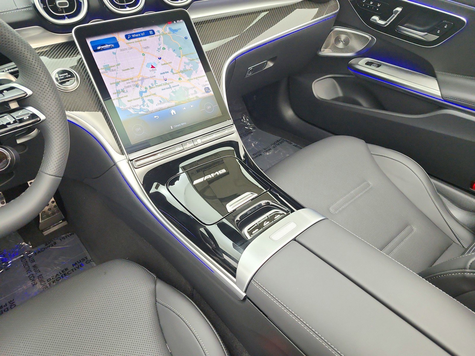 New 2026 MANUFAKTUR Moonlight White Metallic Mercedes-Benz AMG® CLE 53 4MATIC+ Cabriolet image 37